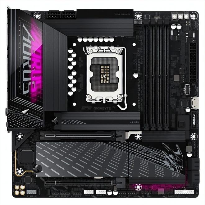 拆+WiFi7+USB4中端板玩出旗舰范儿开元棋牌app技嘉B860M电竞雕：全快(图7)